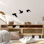 Wallity Accesorio Decorativo de Pared de Metal Negro 477 | Elegante y Moderno para Hogar | 15x13cm, 21x9cm, 20x14cm